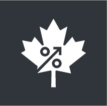 Canadian Growth of dividend graphic